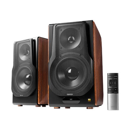 Edifier Premium 2.0 Speaker System , S3000MK II , Bluetooth , Wireless connection , Brown