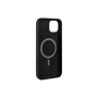 Fixed MagLeather , Back cover , Apple , iPhone 16 Plus , Leather , Black