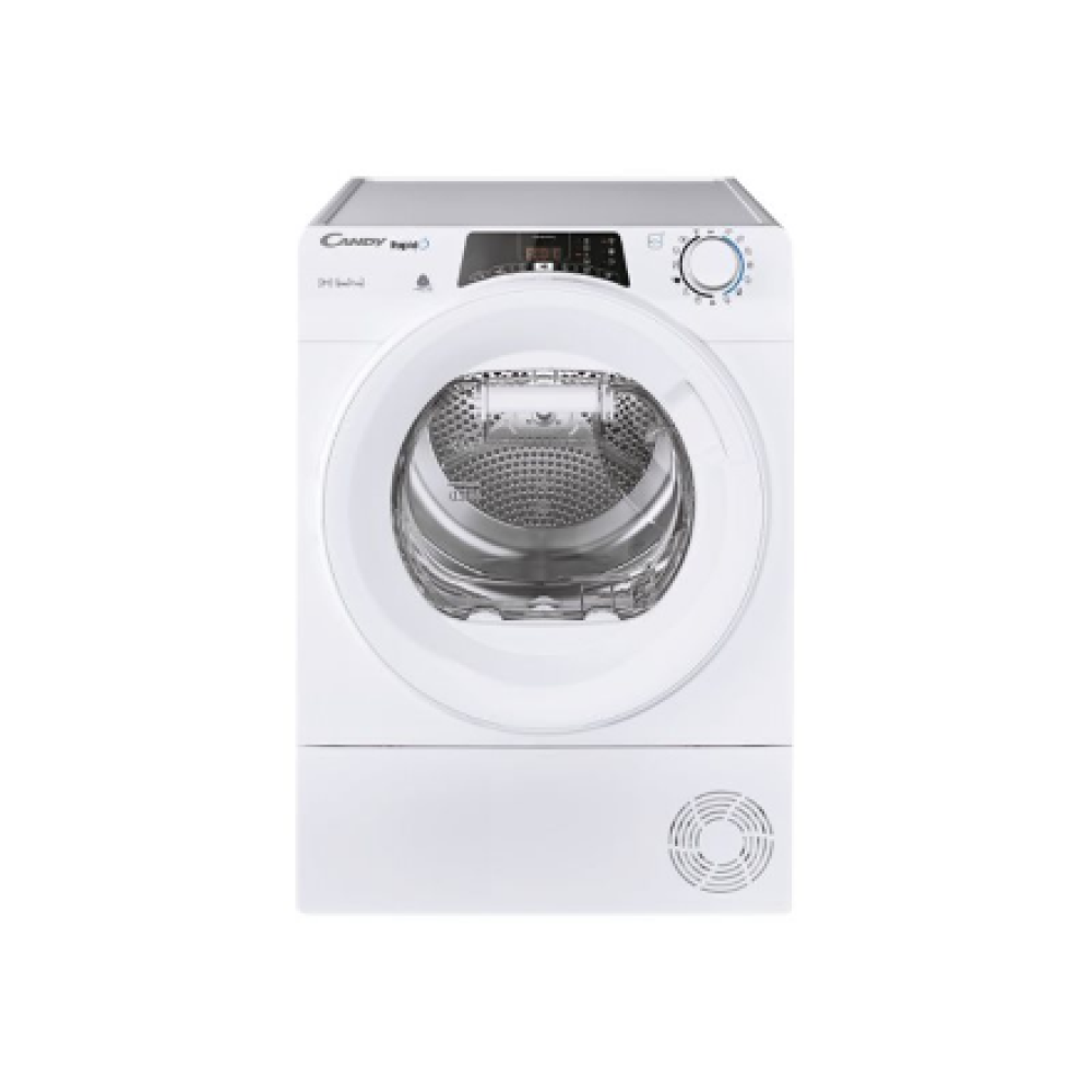 Candy Dryer Machine , ROE H8A2TE-S , Energy efficiency class A++ , Front loading , 8 kg , Big Digit , Depth 61.1 cm , White