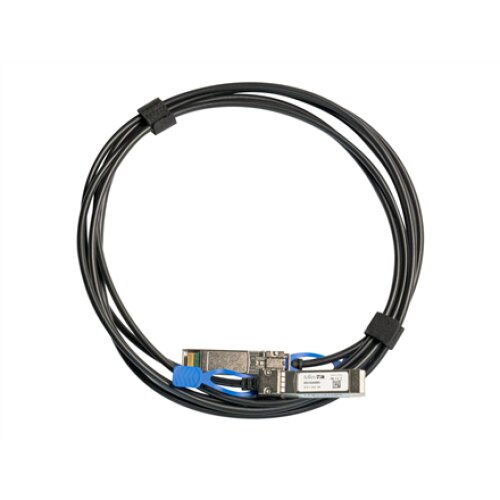 MikroTik , 25GBase Direct Attach Cable , XS+DA0001 , SFP/SFP+/SFP28 , Maximum transfer distance 1 m