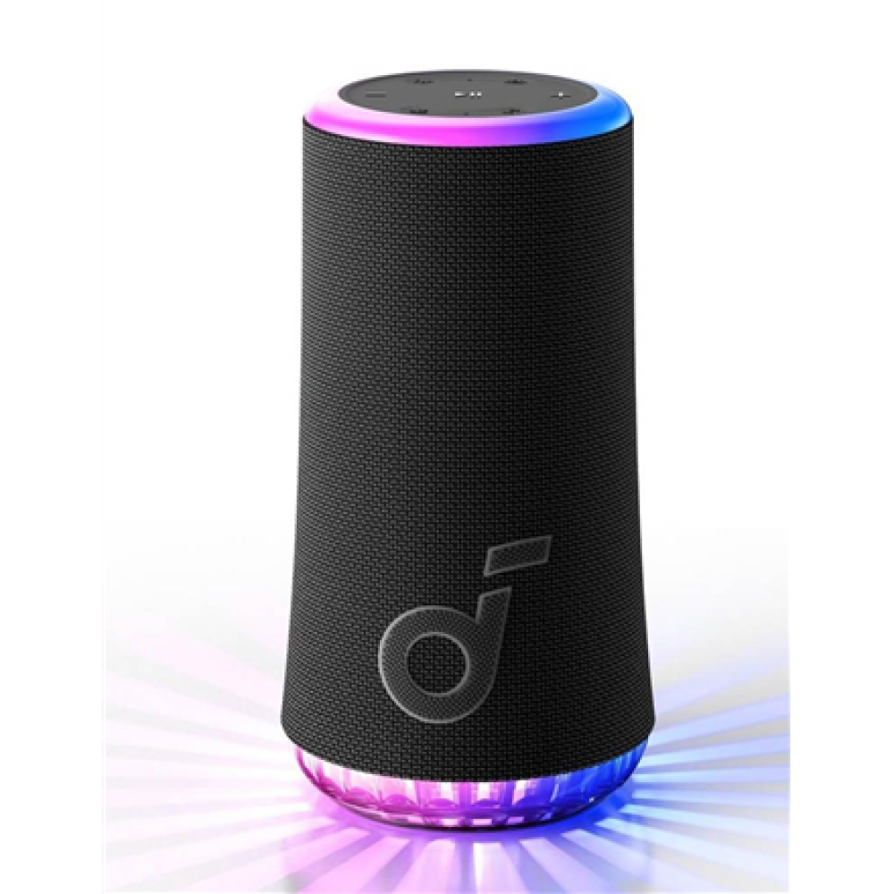 Anker Soundcore , Portable Bluetooth Speaker , Glow , 30 W , Bluetooth , Black , Portable , Wireless connection