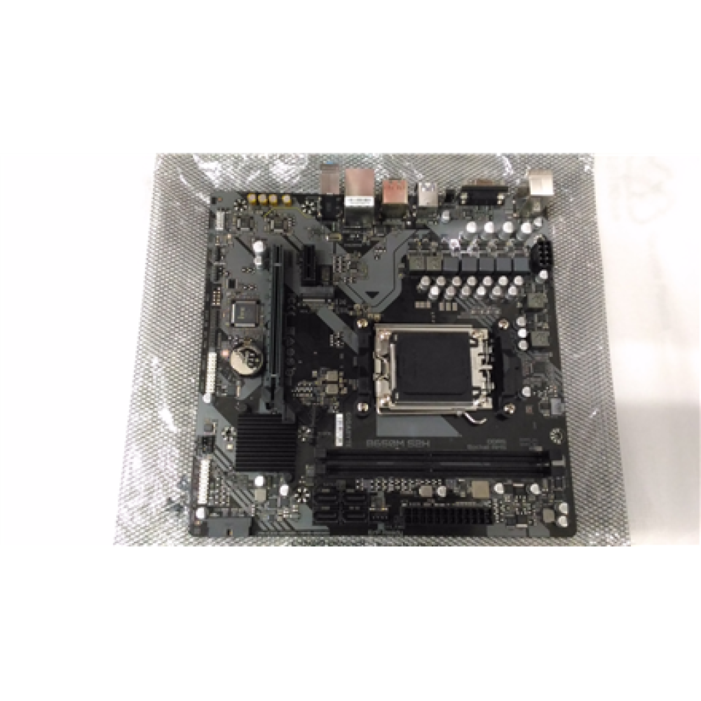 SALE OUT. GIGABYTE B650M S2H 1.0 M/B , Gigabyte B650M S2H 1.0 M/B , Processor family AMD , Processor socket AM5 , DDR5 DIMM , Memory slots 2 , Supported hard disk drive interfaces SATA , Number of SATA connectors 4 , Chipset AMD B650 , Micro ATX , USED, R