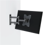 Vogels Wall mount , UP 2043 Full-Motion TV Wall Mount S , 19-43 , Rotate, Tilt , Maximum weight (capacity) 20 kg , Black