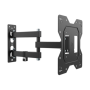 Vogels Wall mount , UP 2043 Full-Motion TV Wall Mount S , 19-43 , Rotate, Tilt , Maximum weight (capacity) 20 kg , Black