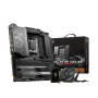 MSI MEG X670E GODLIKE Processor family AMD, Processor socket AM5, DDR5 DIMM, Memory slots 4, Supported hard disk drive interfaces SATA, M.2, Number of SATA connectors 8, Chipset AMD X670, E-ATX