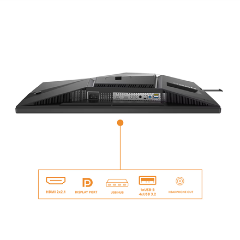 AOC CS24A , 24 , TN , FHD , 16:9 , 610 Hz , 0.5 ms , 1920 x 1080 pixels , 500 cd/m² , HDMI ports quantity 2 , Black/Orange