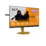 AOC CS24A , 24 , TN , FHD , 16:9 , 610 Hz , 0.5 ms , 1920 x 1080 pixels , 500 cd/m² , HDMI ports quantity 2 , Black/Orange