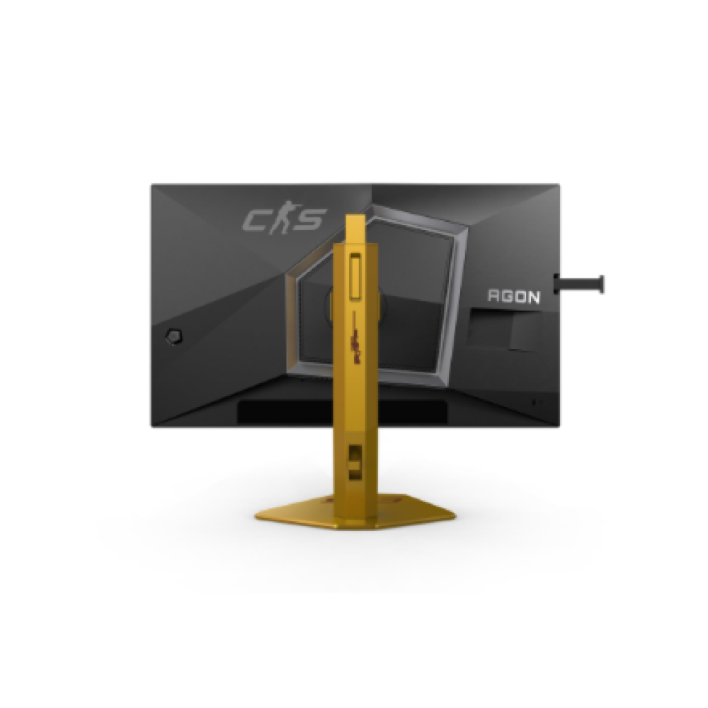 AOC CS24A , 24 , TN , FHD , 16:9 , 610 Hz , 0.5 ms , 1920 x 1080 pixels , 500 cd/m² , HDMI ports quantity 2 , Black/Orange