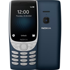 Nokia 8210 Blue, 2.8 , TFT LCD, 240 x 320, Unisoc, T107, Internal RAM 0.048 GB, 0.128 GB, microSDHC, Dual SIM, Main camera 0.3 MP, 1450 mAh