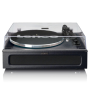 Lenco , Record Player with 4 built-in speakers , LS-430BK , Bluetooth , Speakers
