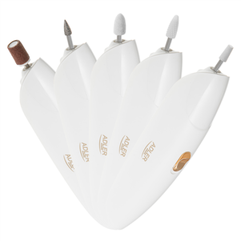 Adler , 5in1 Electric Nail Drill , AD 2179 , White