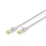 Digitus CAT 6A S/FTP , Patch cord , Length 20 m , Grey