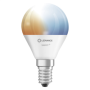 Ledvance SMART+ WiFi Classic Mini Bulb Tunable White 40 5W 2700-6500K E14, 3pcs pack