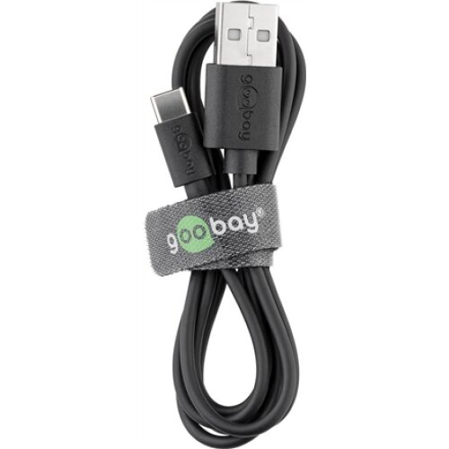 Goobay , USB-C charging and synchronization cable , 45735 , USB-C to USB-A