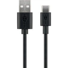Goobay , USB-C charging and synchronization cable , 45735 , USB-C to USB-A