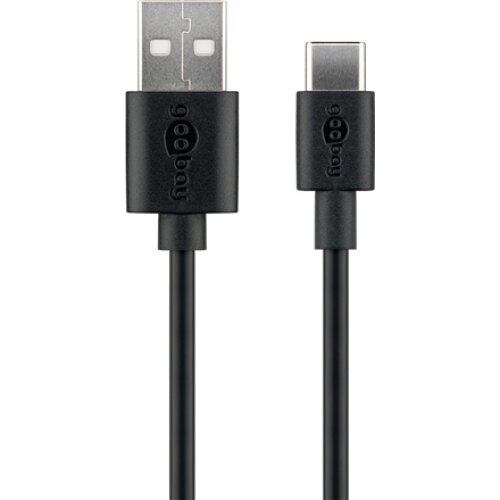 Goobay , USB-C charging and synchronization cable , 45735 , USB-C to USB-A