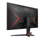 AOC , Monitor , 27G2SAE/BK , 27 , VA , FHD , 16:9 , 165 Hz , 1 ms , 1920 x 1080 , 350 cd/m² , Headphone out (3.5mm) , HDMI ports quantity 2 , Black , Warranty 36 month(s)