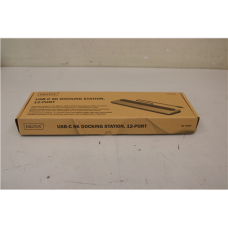 SALE OUT. DIGITUS USB-C 8K docking station, 12-port , Digitus USB-C 8K docking station, 12-port , DA-70919 , Ethernet LAN (RJ-45) ports 1 , HDMI ports quantity 2 , Warranty 24 month(s) , DEMO