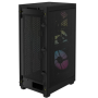 Corsair , RGB AIRFLOW PC Case , 2000D , Black , Mini-ITX , Power supply included No , SFX