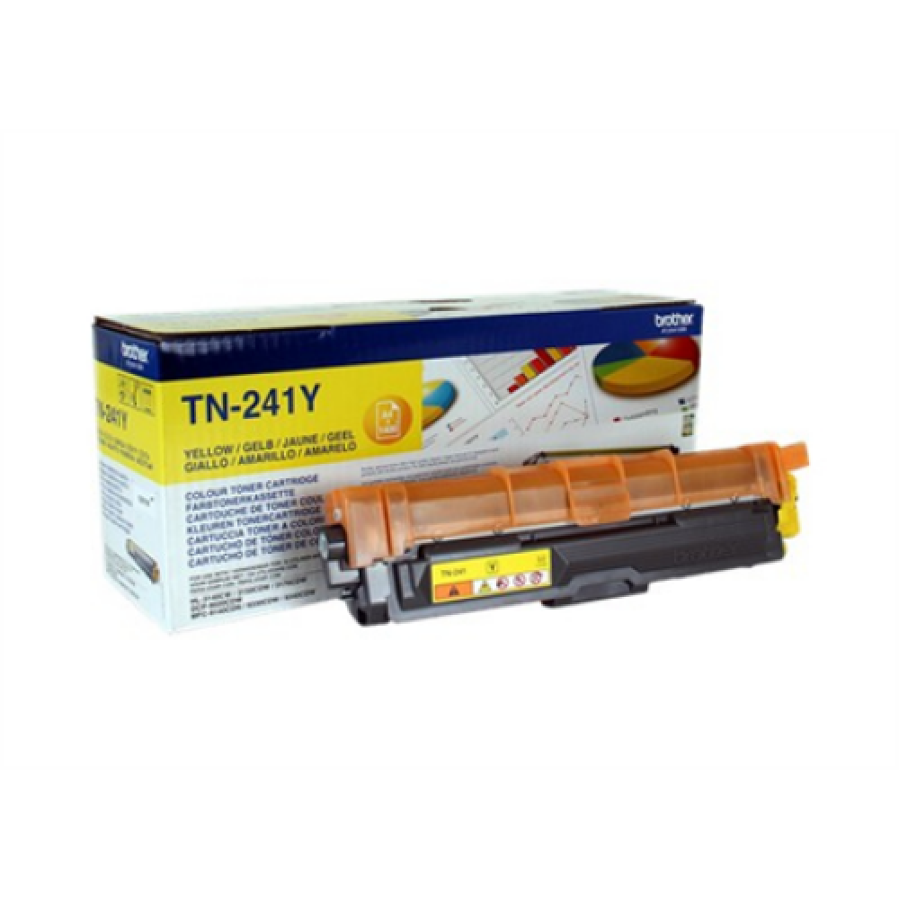 Brother TN-241Y , Toner Cartridge , Yellow