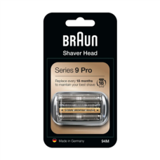 Braun , Replacement Head , Cassette 94M , Operating time (max) min , Silver