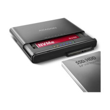 AXAGON , USB-C 10Gbps M.2 NVMe + SATA SSD/HDD adapter , ADSA-CC