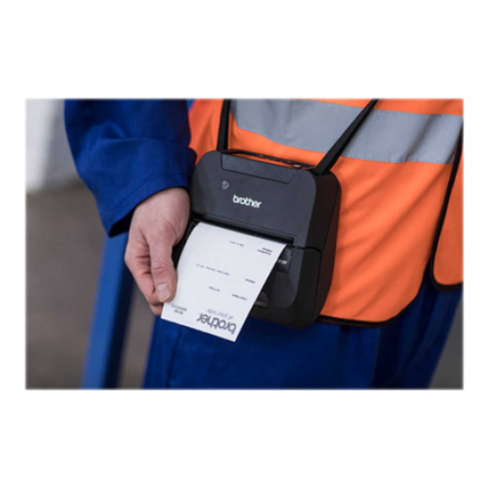 Brother RJ-4230B Mono Thermal Label Printer Black