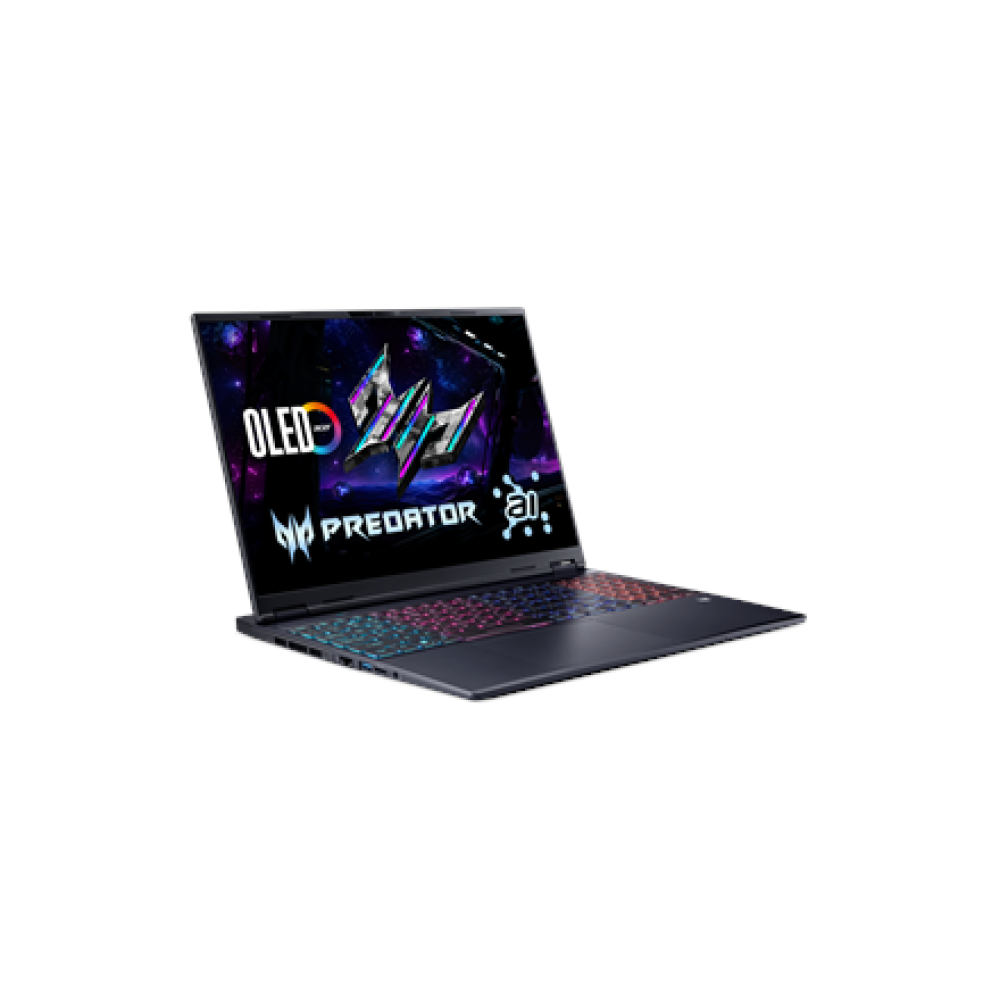 Acer , Predator Helios Neo 16S AI PHN16S-71-7556 , Abyssal Black , 16 , OLED , WQXGA , 2560 x 1600 pixels , Intel Core U7 , 255HX , 16 GB , DDR5 , Solid-state drive capacity 1000 GB , NVIDIA GeForce RTX 5060 , GDDR7 , 8 GB , Windows 11 Home , 802.11ax , B