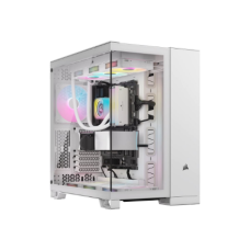 Corsair Dual Chamber PC Case , iCUE LINK 6500X RGB , White , Mid Tower , Power supply included No , ATX