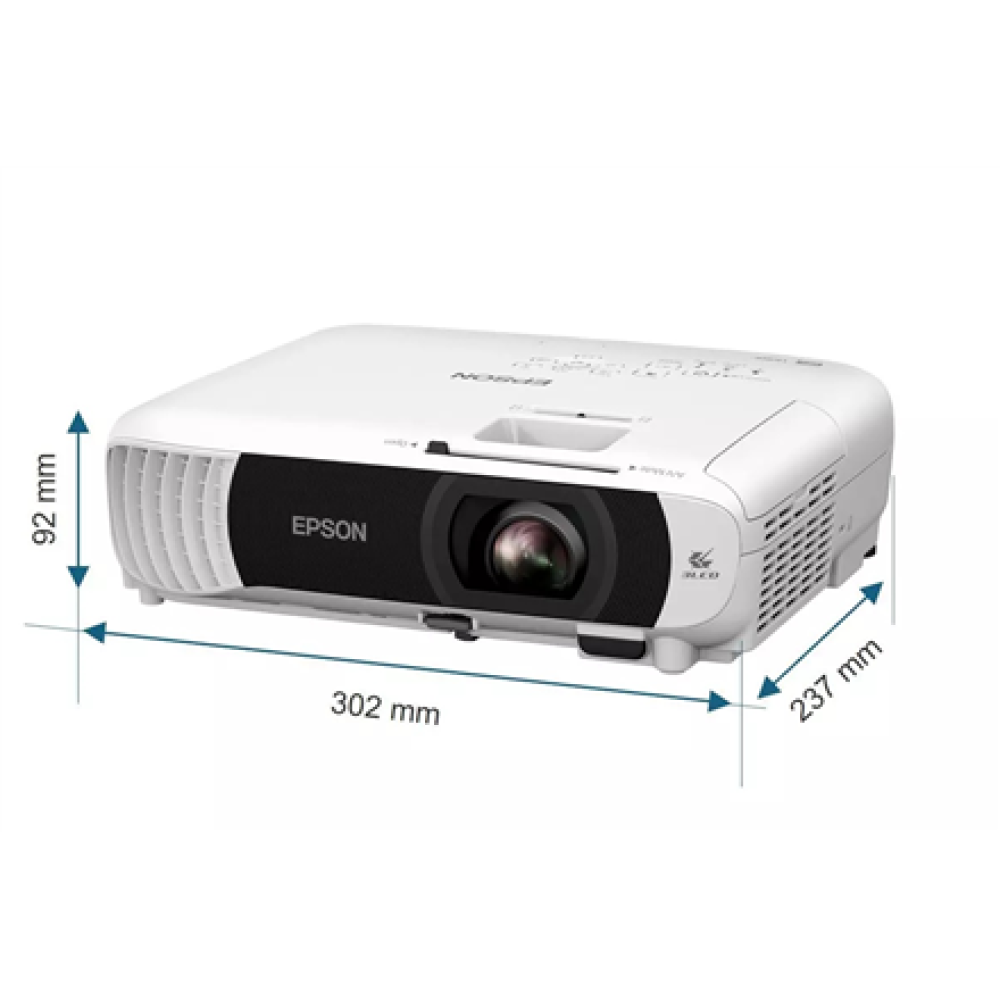 Epson EB-W55 , WXGA (1280x800) , 4000 ANSI lumens , White
