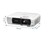 Epson EB-W55 , WXGA (1280x800) , 4000 ANSI lumens , White