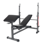 WNQ 518GA 5-Ways Weight Lifting Bench 167 x 100 x 100 cm Black Max user weight 150 kg