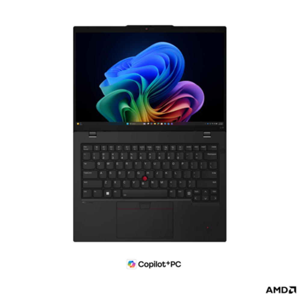 Lenovo ThinkPad L14 G7 AMD , Black , 14 , IPS , WUXGA , 1920 x 1200 pixels , Anti-glare , AMD Ryzen AI 5 , 430 , 16 GB , SODIMM DDR5 , Solid-state drive capacity 512 GB , AMD Radeon 840M Graphics , Windows 11 Pro , 802.11be , Bluetooth version 5.4 , 4G up