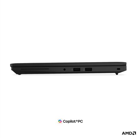 Lenovo ThinkPad L14 G7 AMD , Black , 14 , IPS , WUXGA , 1920 x 1200 pixels , Anti-glare , AMD Ryzen AI 5 , 430 , 16 GB , SODIMM DDR5 , Solid-state drive capacity 512 GB , AMD Radeon 840M Graphics , Windows 11 Pro , 802.11be , Bluetooth version 5.4 , 4G up