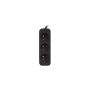 Lanberg Cable Power Strip, 3X French Outlets Quality-Grade Copper, 3 m , PS0-03E-0300-BK