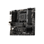 MSI , B550M PRO-VDH WIFI , Processor family AMD , Processor socket AM4 , DDR4 , Memory slots 4 , Chipset AMD B , Micro ATX