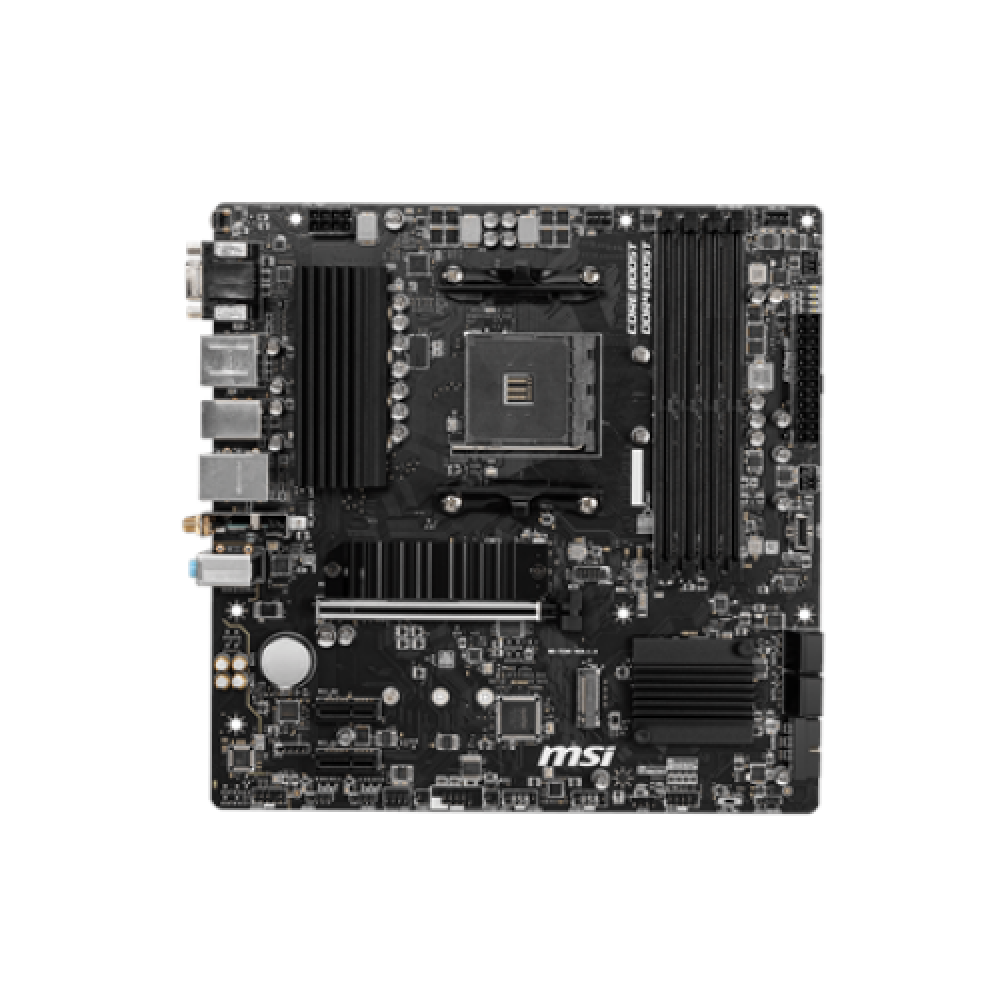 MSI , B550M PRO-VDH WIFI , Processor family AMD , Processor socket AM4 , DDR4 , Memory slots 4 , Chipset AMD B , Micro ATX