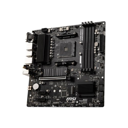 MSI , B550M PRO-VDH WIFI , Processor family AMD , Processor socket AM4 , DDR4 , Memory slots 4 , Chipset AMD B , Micro ATX