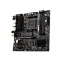 MSI , B550M PRO-VDH WIFI , Processor family AMD , Processor socket AM4 , DDR4 , Memory slots 4 , Chipset AMD B , Micro ATX