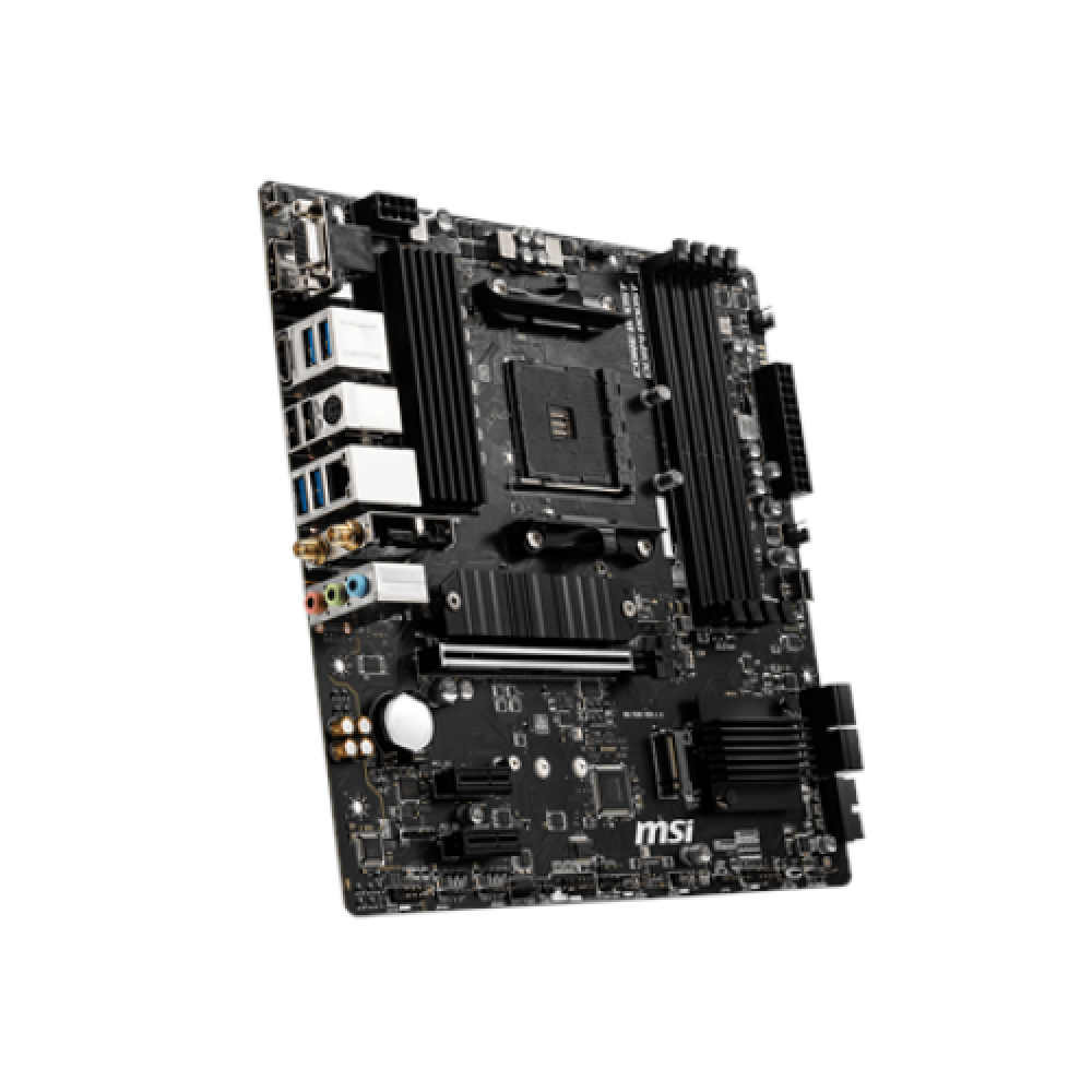 MSI , B550M PRO-VDH WIFI , Processor family AMD , Processor socket AM4 , DDR4 , Memory slots 4 , Chipset AMD B , Micro ATX