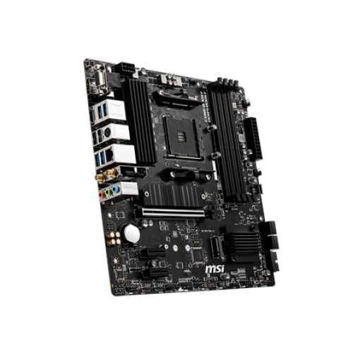 MSI , B550M PRO-VDH WIFI , Processor family AMD , Processor socket AM4 , DDR4 , Memory slots 4 , Chipset AMD B , Micro ATX