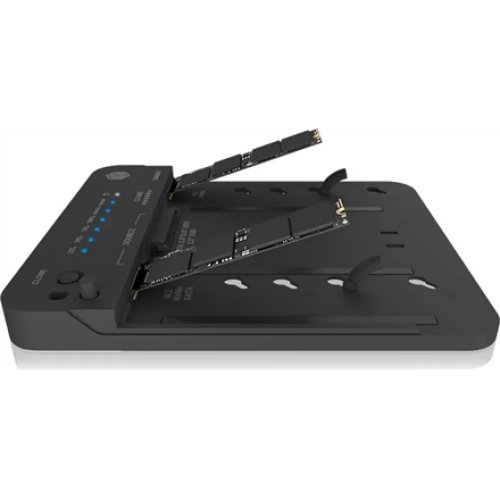 Raidsonic , Icy Box Docking and Clone station for 2x M.2 NVMe SSD , IB-2913MCL-C31