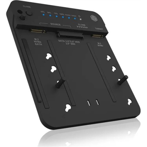 Raidsonic , Icy Box Docking and Clone station for 2x M.2 NVMe SSD , IB-2913MCL-C31
