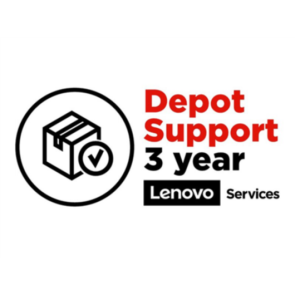 Lenovo , Warranty , 3Y Depot (Upgrade from 1Y Depot) , 3 year(s)