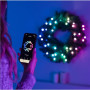 Twinkly Pre-lit Wreath Smart LED 50 RGBW (Multicolor + White) , Twinkly , Pre-lit Wreath Smart LED 50 , RGBW – 16M+ colors + Warm white