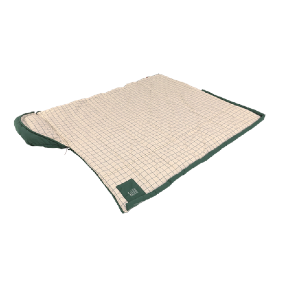 Outwell Camper Prime , Sleeping Bag , 235 x 90 cm , 2-way L-shape open-end with auto lock