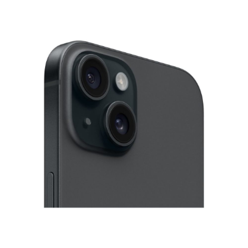 Apple , iPhone 15 , Black , 6.1 , Super Retina XDR , 2556 x 1179 pixels , A16 Bionic , Internal RAM 6 GB , 128 GB , Dual SIM , 4G , Main camera resolution 48+12 MP , Secondary camera resolution 12 MP , iOS , 17