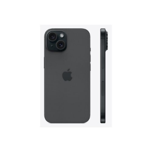 Apple , iPhone 15 , Black , 6.1 , Super Retina XDR , 2556 x 1179 pixels , A16 Bionic , Internal RAM 6 GB , 128 GB , Dual SIM , 4G , Main camera resolution 48+12 MP , Secondary camera resolution 12 MP , iOS , 17