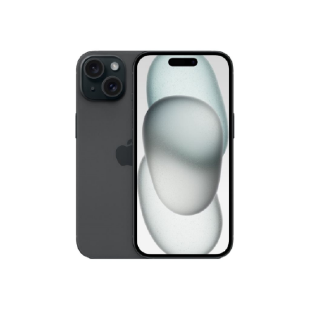 Apple , iPhone 15 , Black , 6.1 , Super Retina XDR , 2556 x 1179 pixels , A16 Bionic , Internal RAM 6 GB , 128 GB , Dual SIM , 4G , Main camera resolution 48+12 MP , Secondary camera resolution 12 MP , iOS , 17