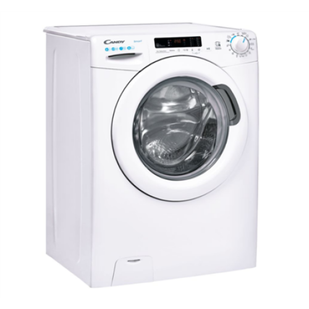 Candy Washing Machine , CS4 1262DE/1-S , Energy efficiency class D , Front loading , Washing capacity 6 kg , 1200 RPM , Depth 45 cm , Width 60 cm , Display , LCD , Near Field Communication (NFC) , White